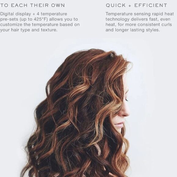 Kristen Ess Hair 2" Soft Bend Curling Iron - Picture 4 of 8